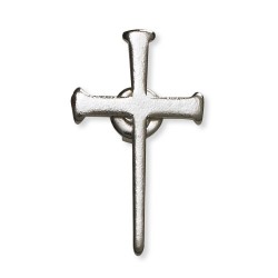 Nail Cross Lapel Pin - Baptism, Communion, Confirmation