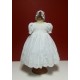 Cotton Christening Baptism Gown Dress Ropon 9339