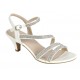 Strappy White Shoes  Youth 9-4