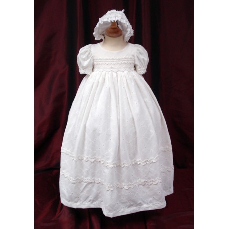 LB9204 - Cotton Eyelet Gown